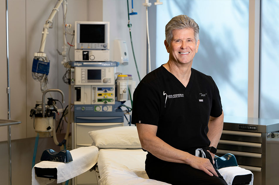 Dr. David Stephens in the OR